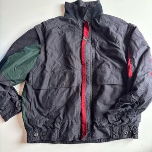 Bison Club Color Block Bomber Jacket - Mens XL